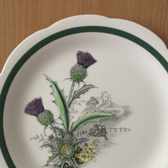 Vintage Crown Ducal Blink Bonnie AGR &Co hand engraved  hand painted underglaze - Picture 2 of 5